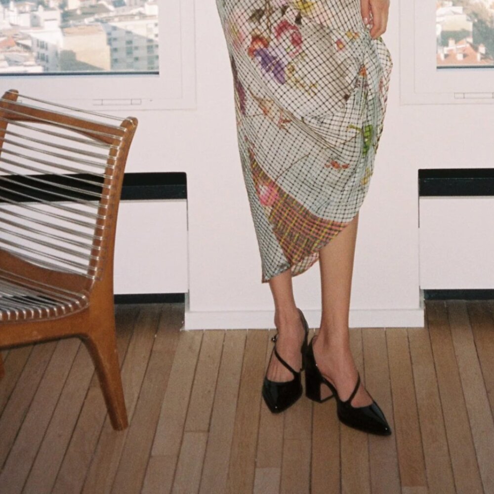 Nomasei - The Office Pumps - Patent Black - 40